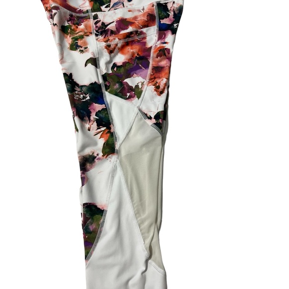 Apana - Womens Floral Leggins Sz. LG - Picture 5 of 8